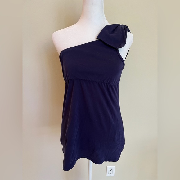 Lilly Pulitzer Purple Pima Cotton Top - Picture 1 of 5